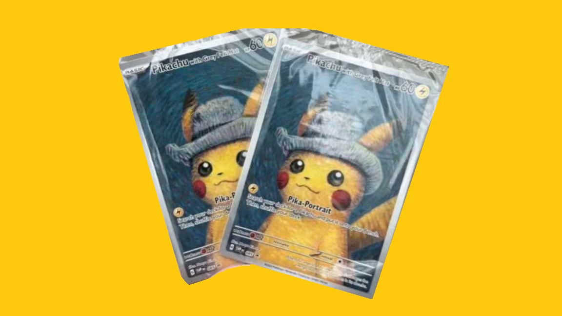 Van Gogh Museum has safety issue with Pokémon cards