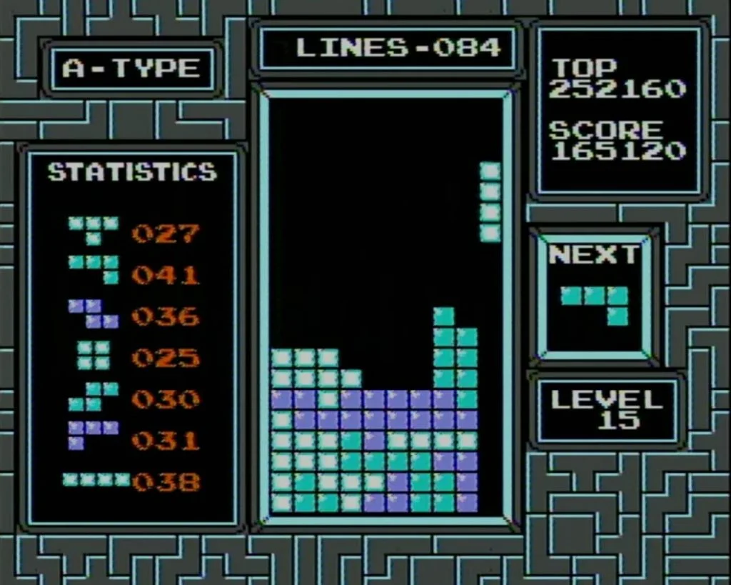 First person ever completes Tetris, game resets