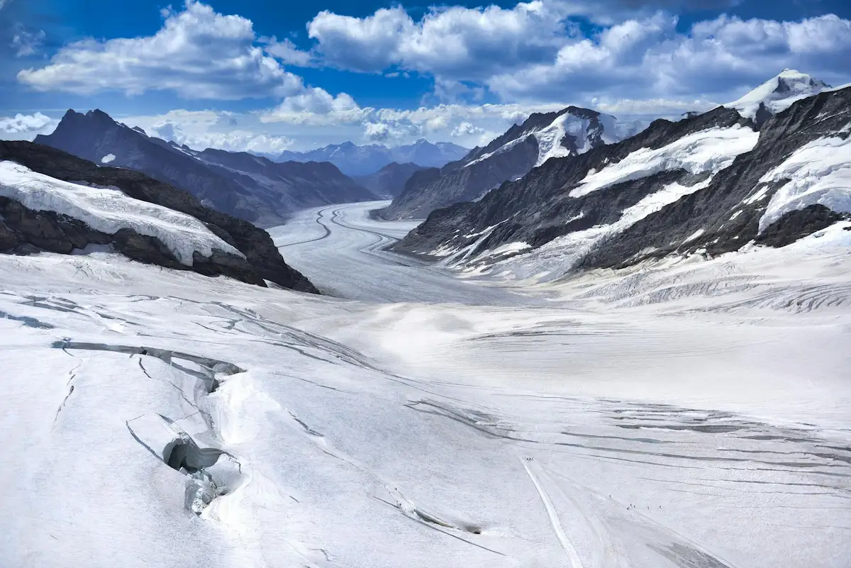 The biggest glacier in the Alps is melting fast