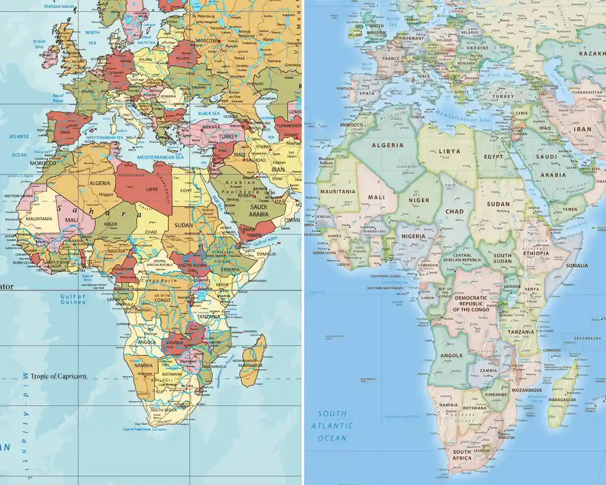 African Union supports new world map that shows correct sizes of countries
